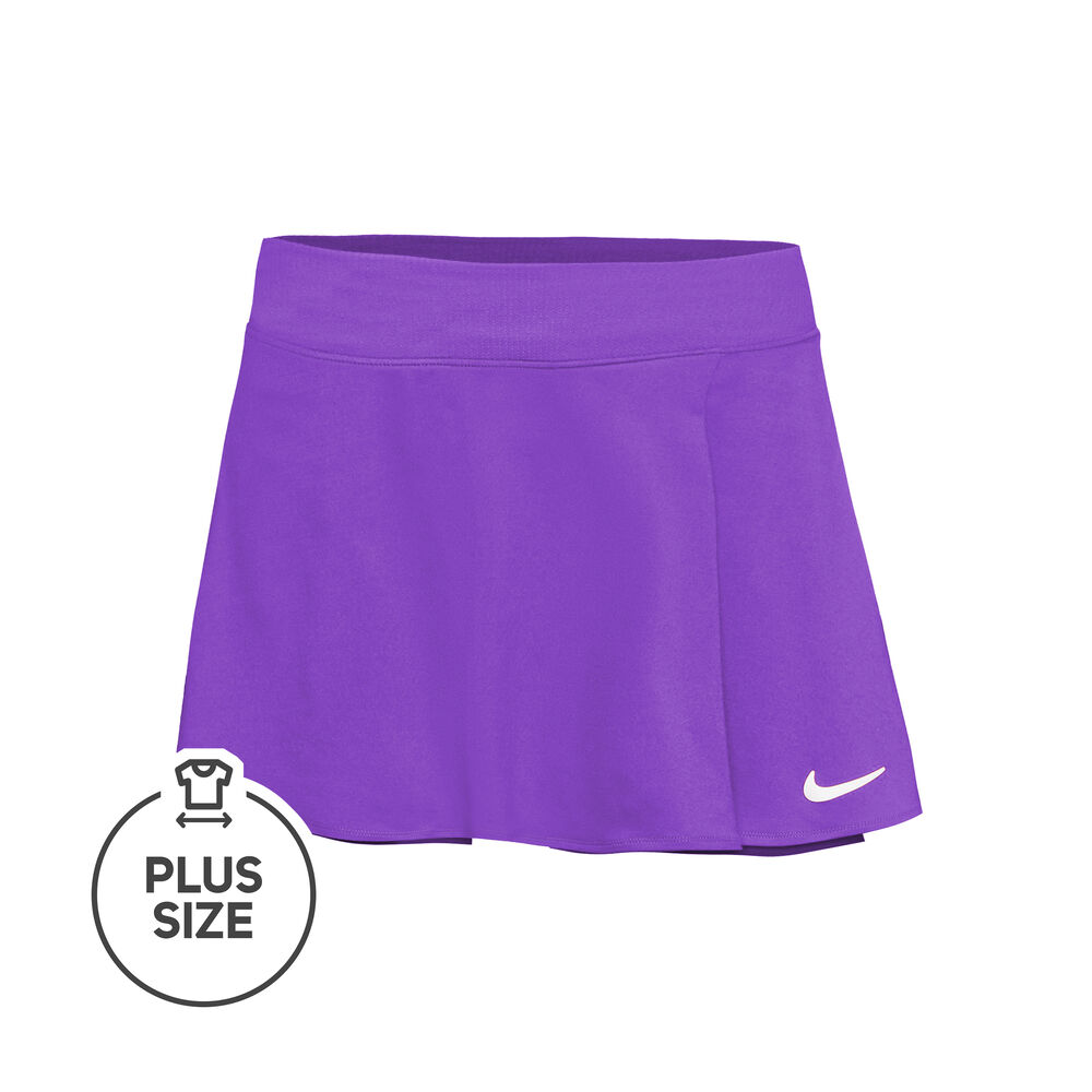 Nike Court Victory Flouncy Plus Size Jupe Femmes - Violet , Blanc