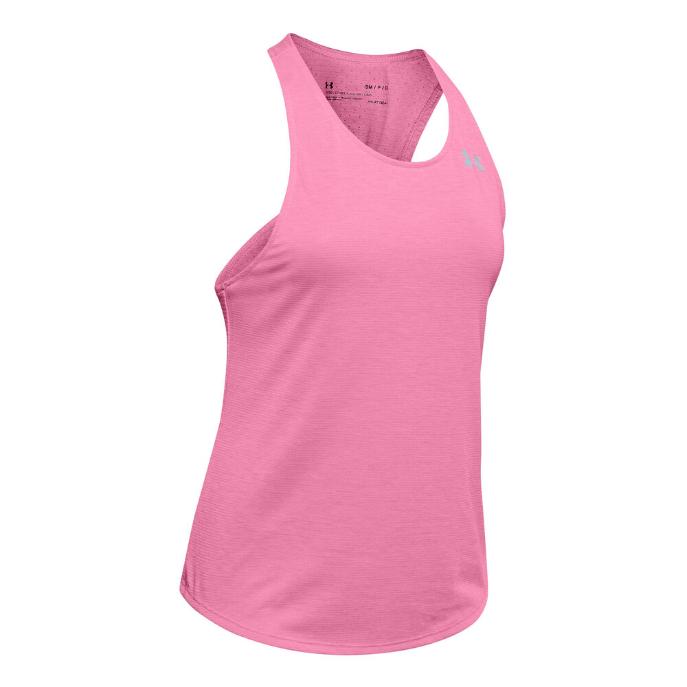 Under Armour Streaker 2.0 Racer Débardeur Tank Top Femmes - Pink , Argent