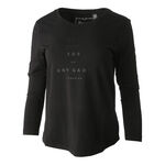 V&ecirc;tements Limited Sports Limited Sports Laura Haut Manches Longues Femmes-Noir,Argent