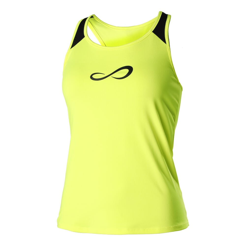 Endless Minimal Débardeur Tank Top Femmes - Jaunes Fluo , Noir