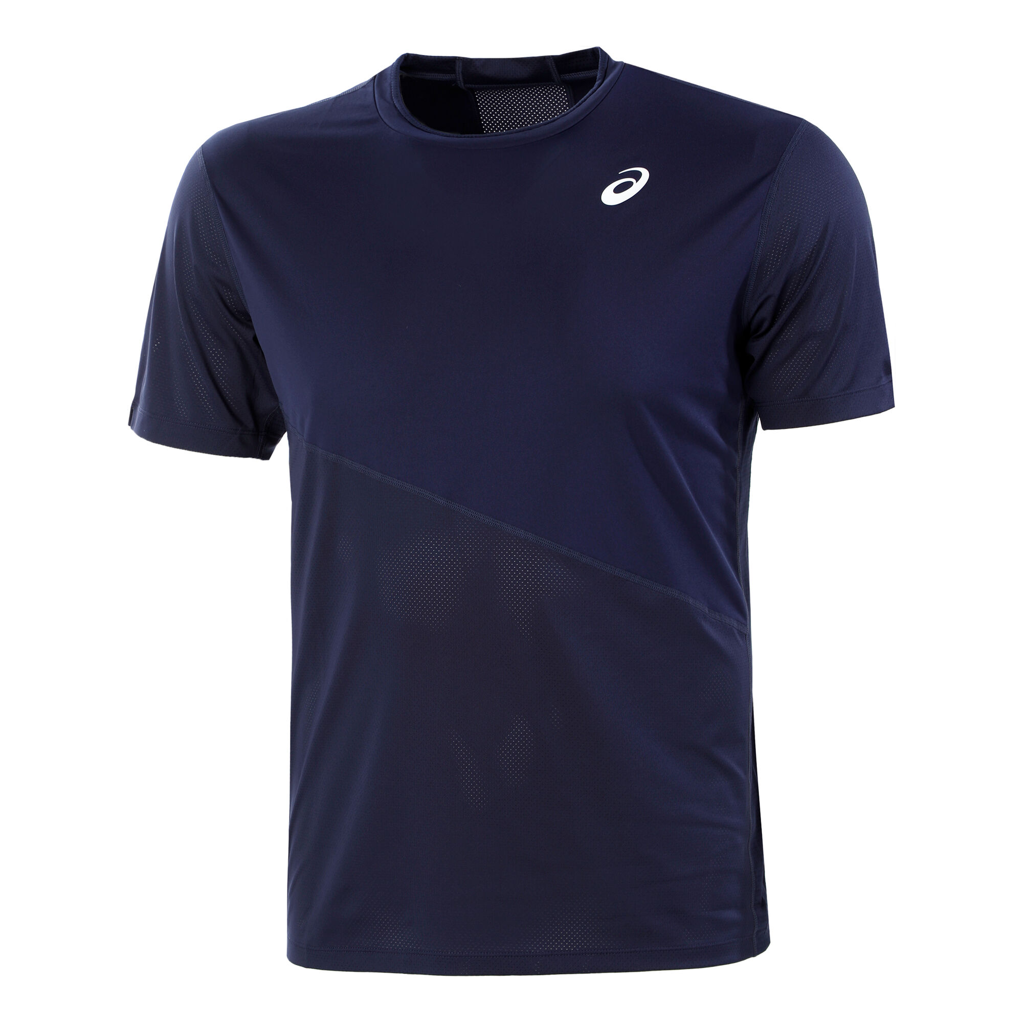 Buy ASICS Club Tshirt Hommes Bleu Foncé , Blanc online Tennis Point FR