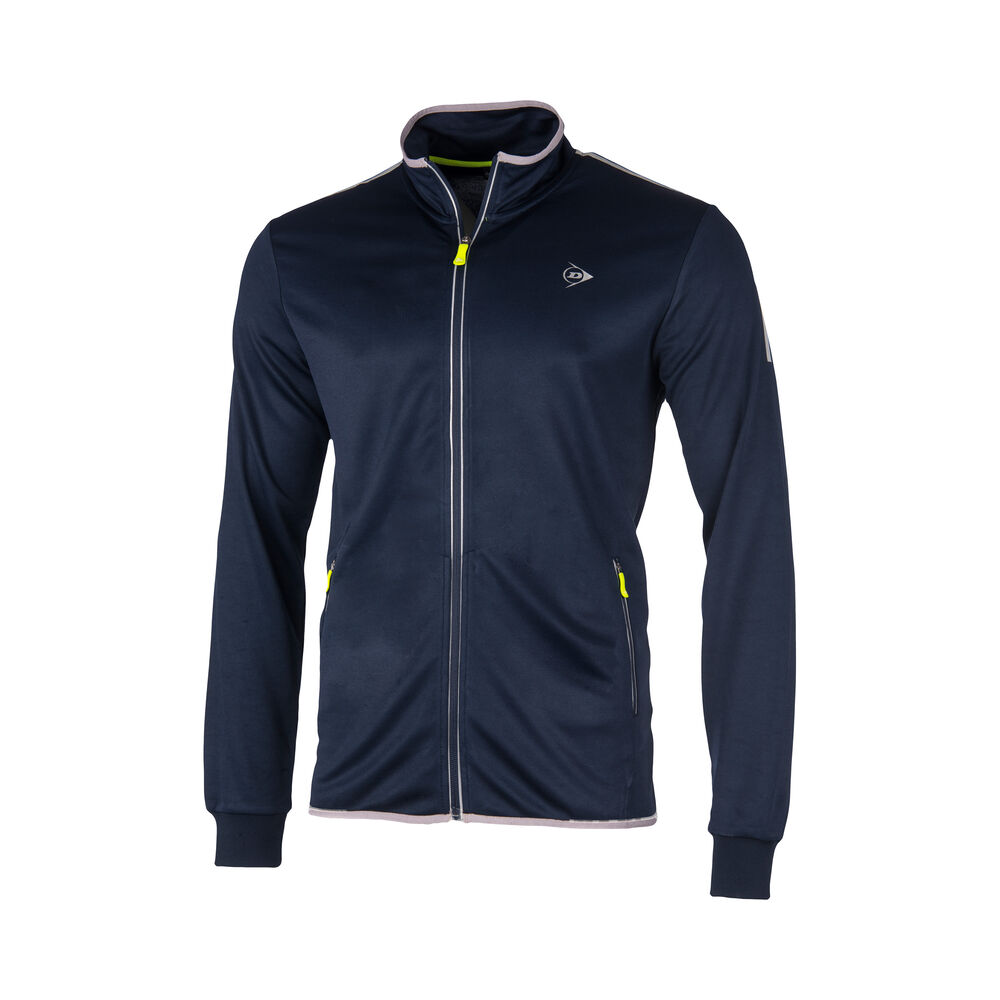 Dunlop Knitted Veste De Survêtement Garçons - Bleu Foncé , Argent