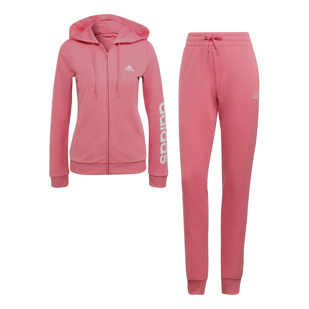 adidas Linear FT Survêtement Femmes - Pink , Blanc