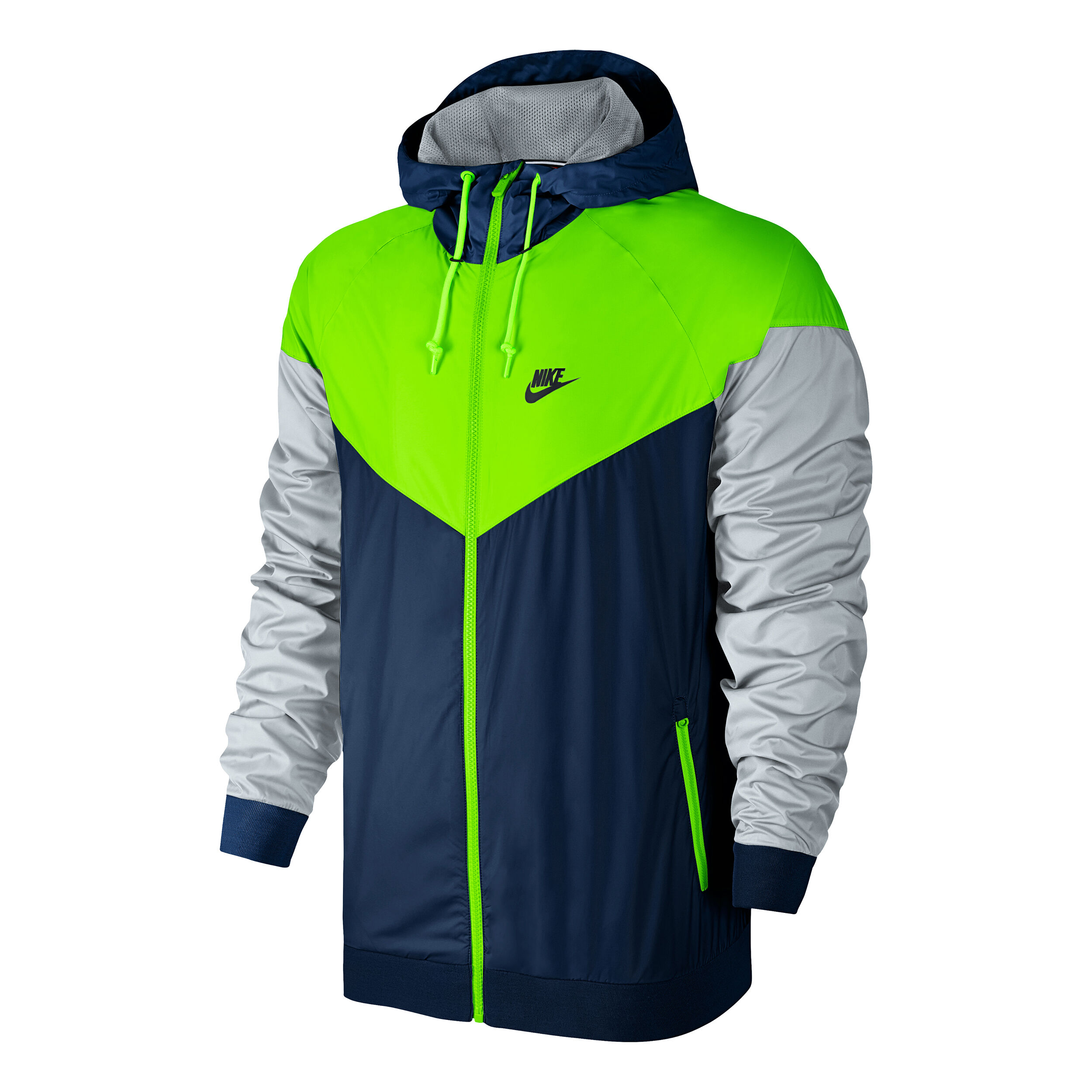 Neon nike windrunner jacket on sale