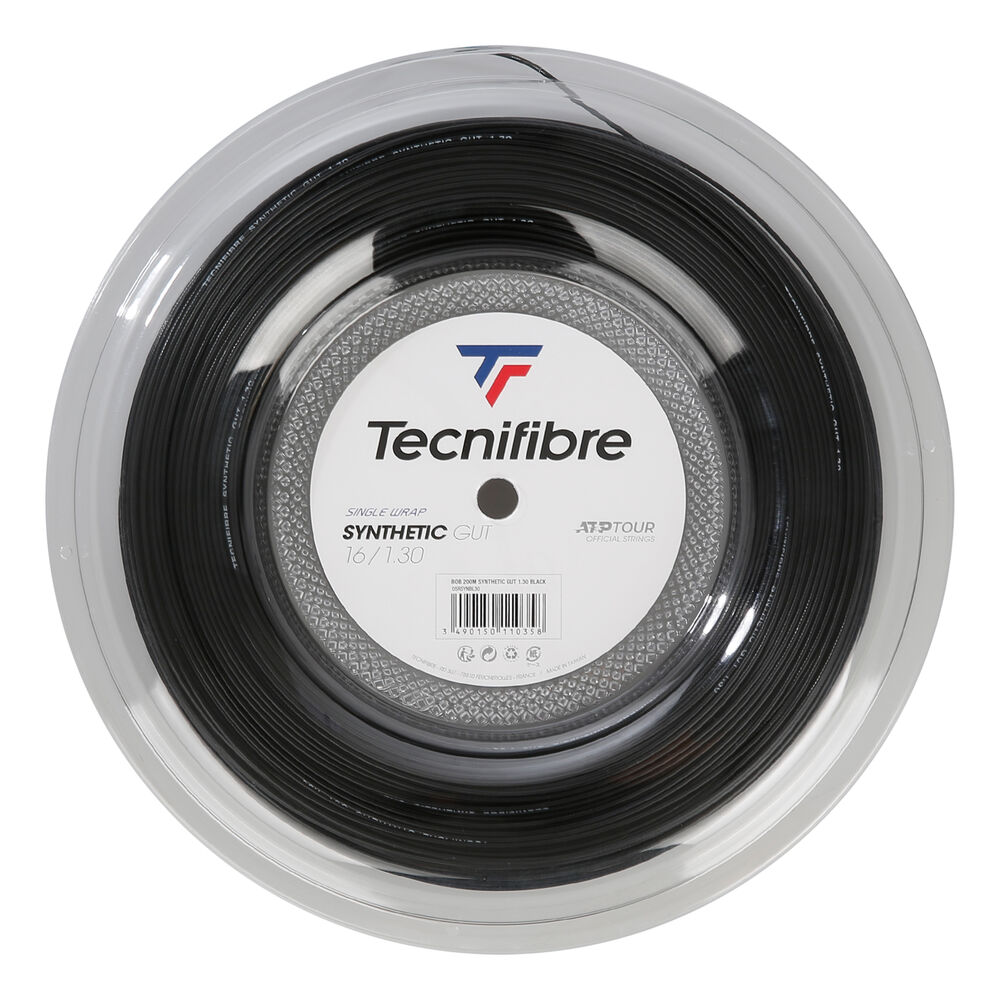 Tecnifibre Synthetic Gut 200m Bobine Cordage - Noir