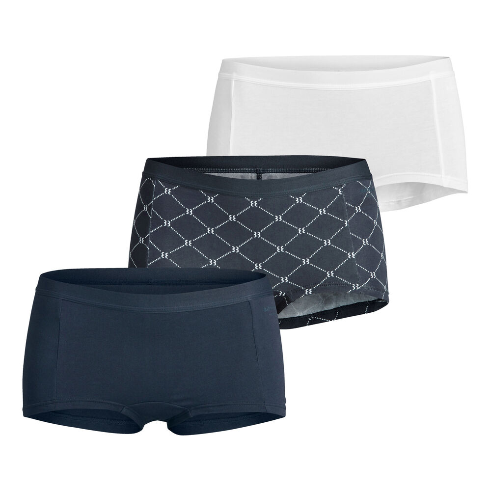 Björn Borg Net Mia Shorts Panty Femmes - Bleu Foncé , Blanc