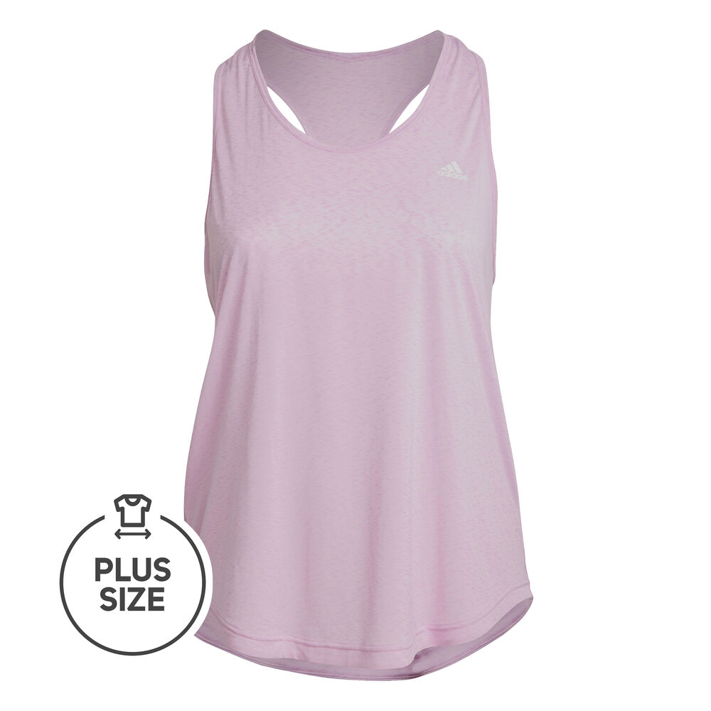 adidas DNC Inc Plus Size Débardeur Tank Top Femmes - Lilas , Blanc