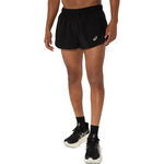 Vêtements ASICS ASICS Core Split Short De Running Hommes-Noir