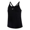 One Dri-FIT Strappy D&eacute;bardeur Tank Top Femmes-Noir