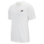 V&ecirc;tements Nike Nike Sportswear Club T-shirt Hommes-Blanc,Noir