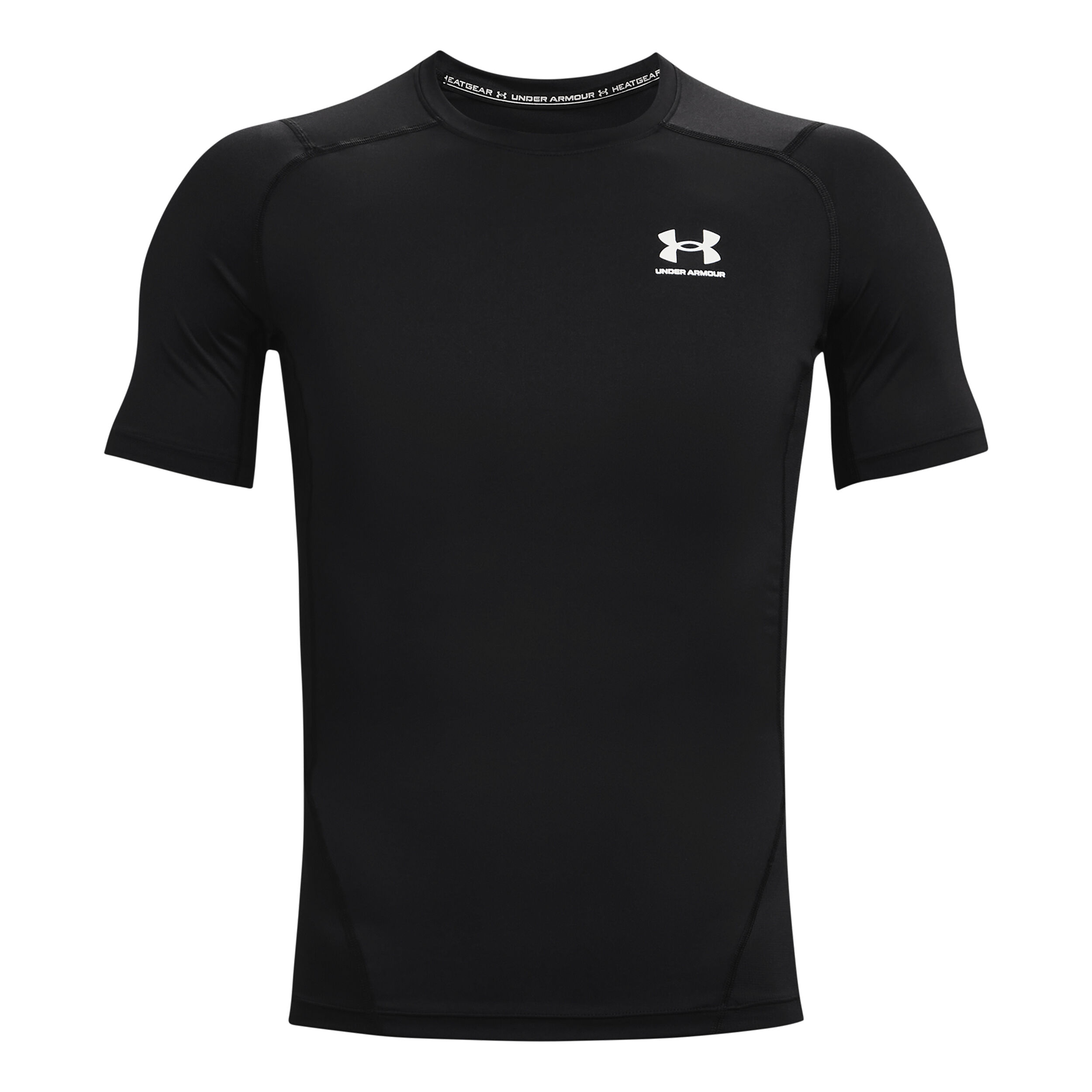 Buy Under Armour Heatgear Armour T shirt Hommes Noir Blanc online Tennis Point FR