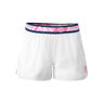Tiida Tech 2in1 Shorts Femmes-Blanc,Pink