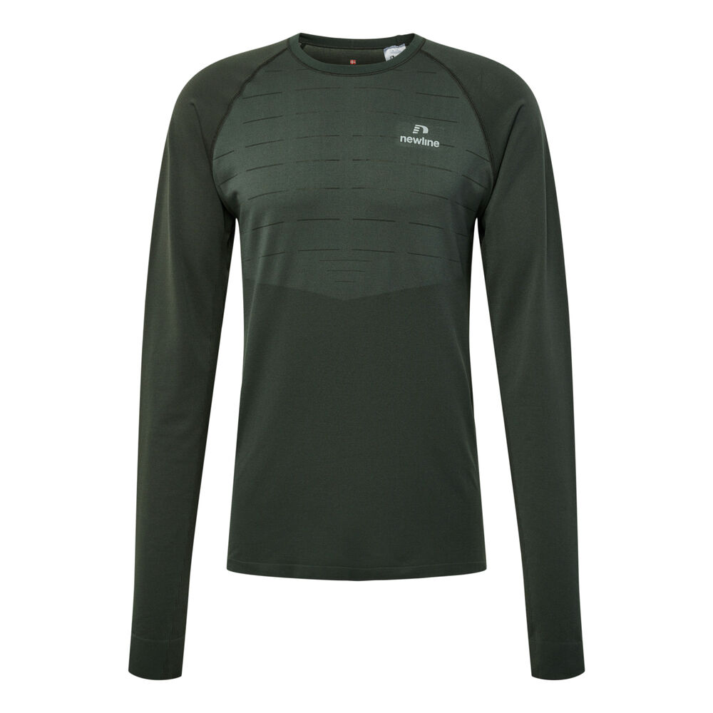Newline Pace Seamless Top De Course Hommes - Beige