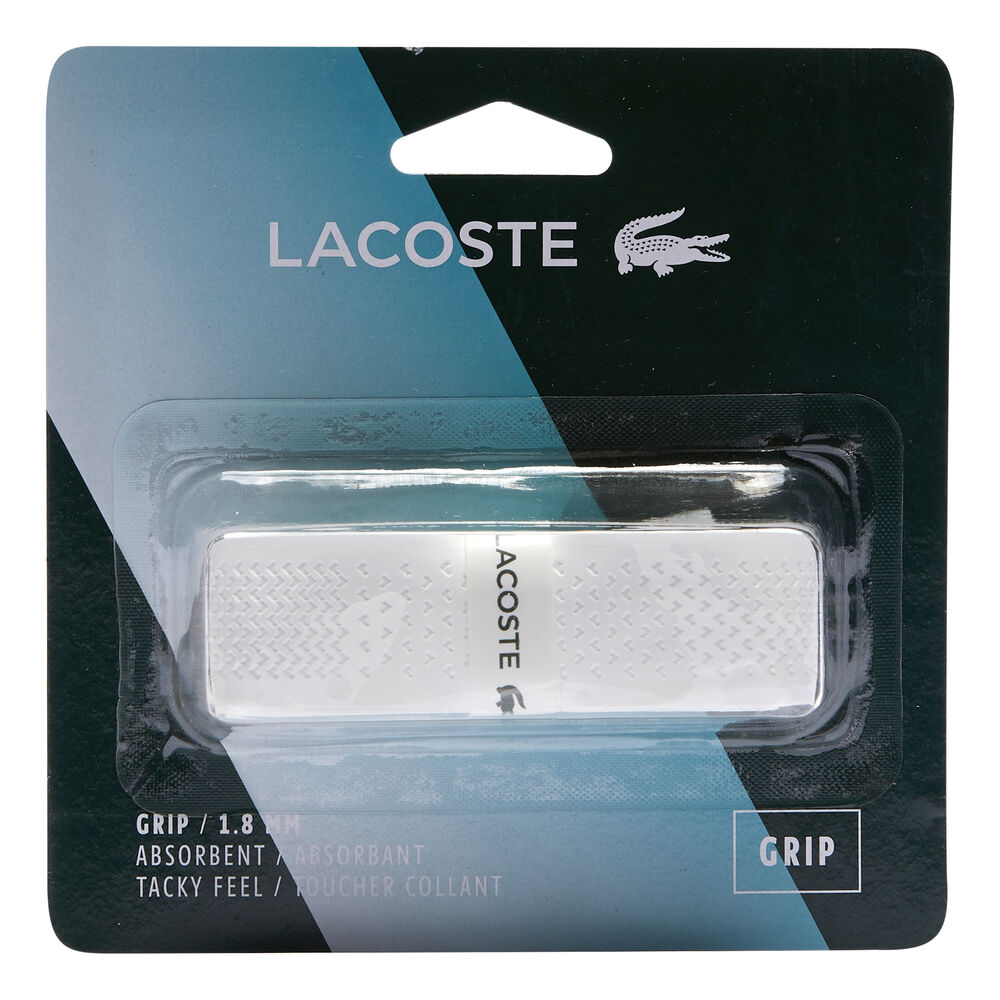 Lacoste Grip Pack 1 Unité - Blanc