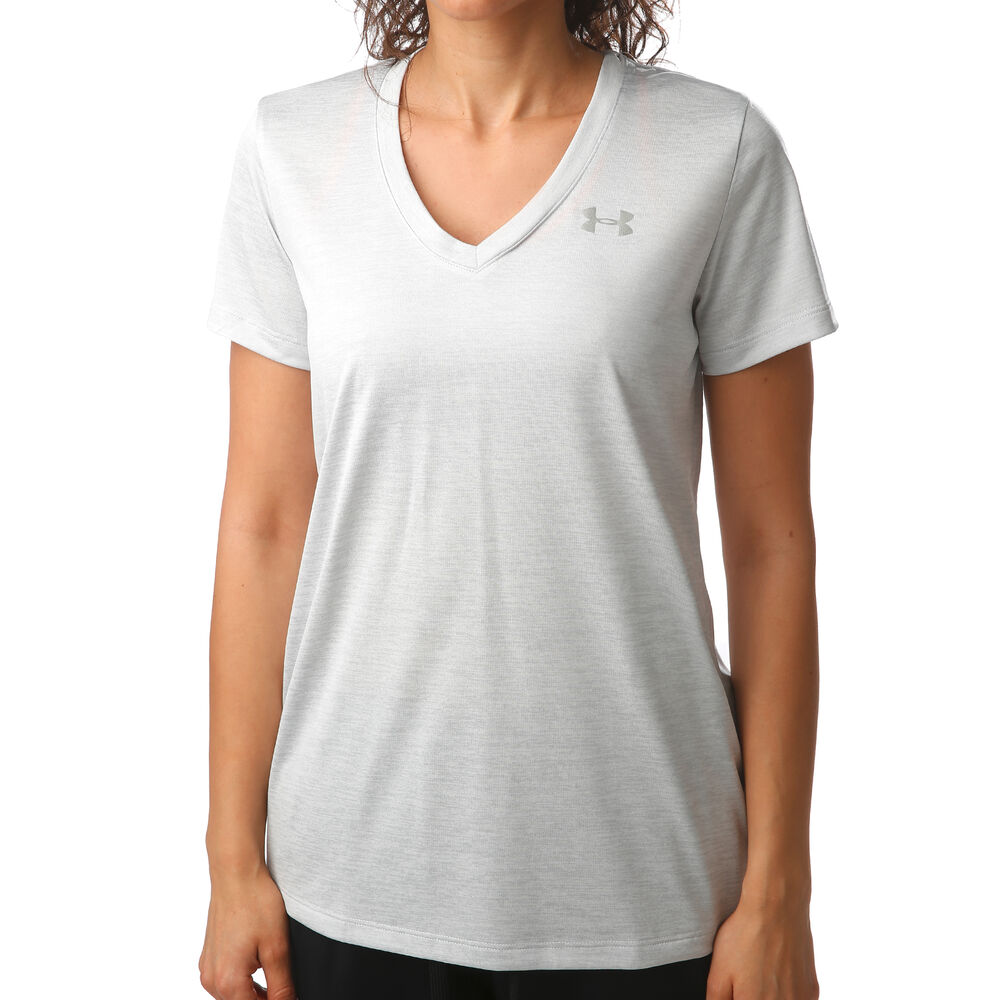Under Armour Tech Twist Tech T-shirt Femmes - Gris Clair , Argent