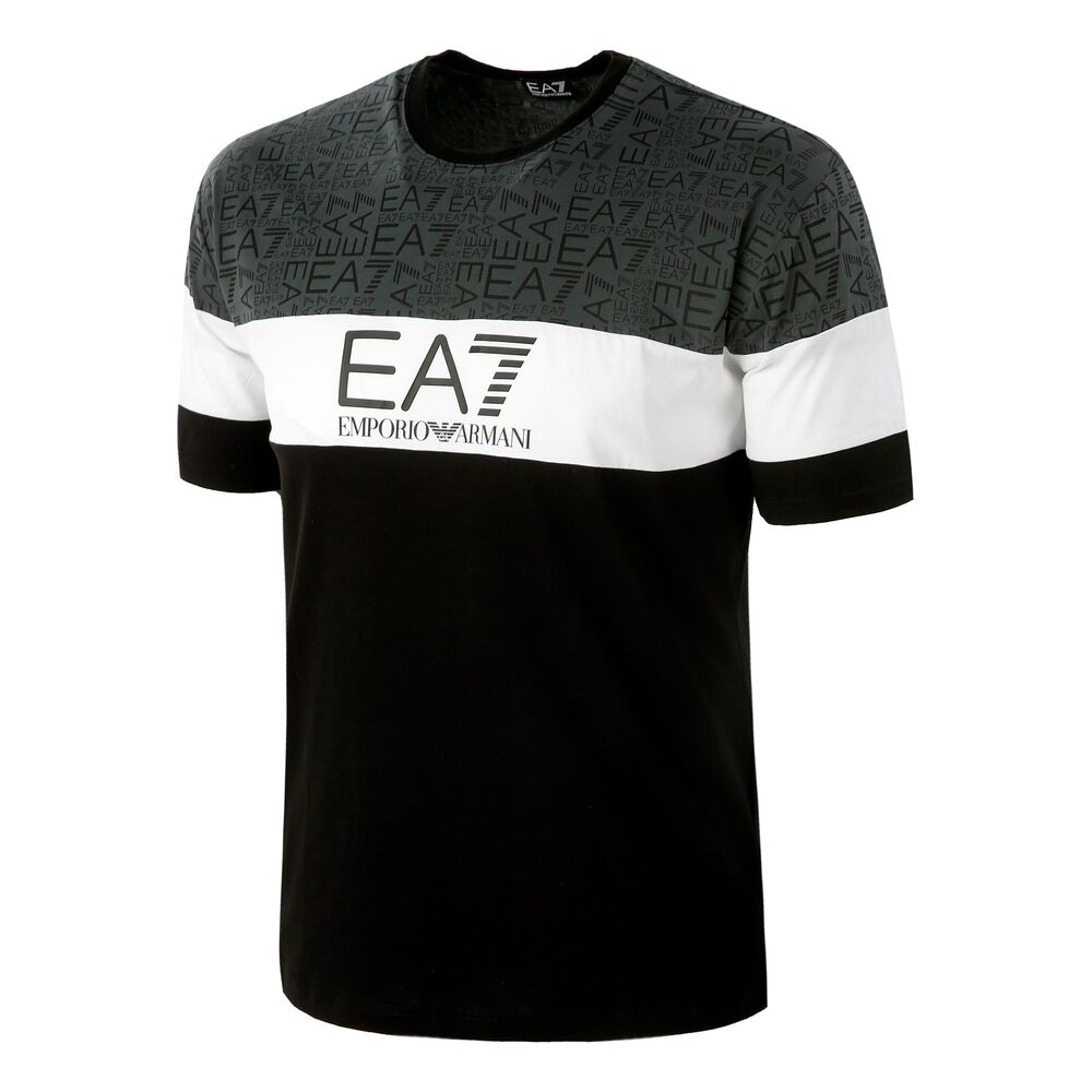 EA7 R4 T-shirt Hommes - Noir
