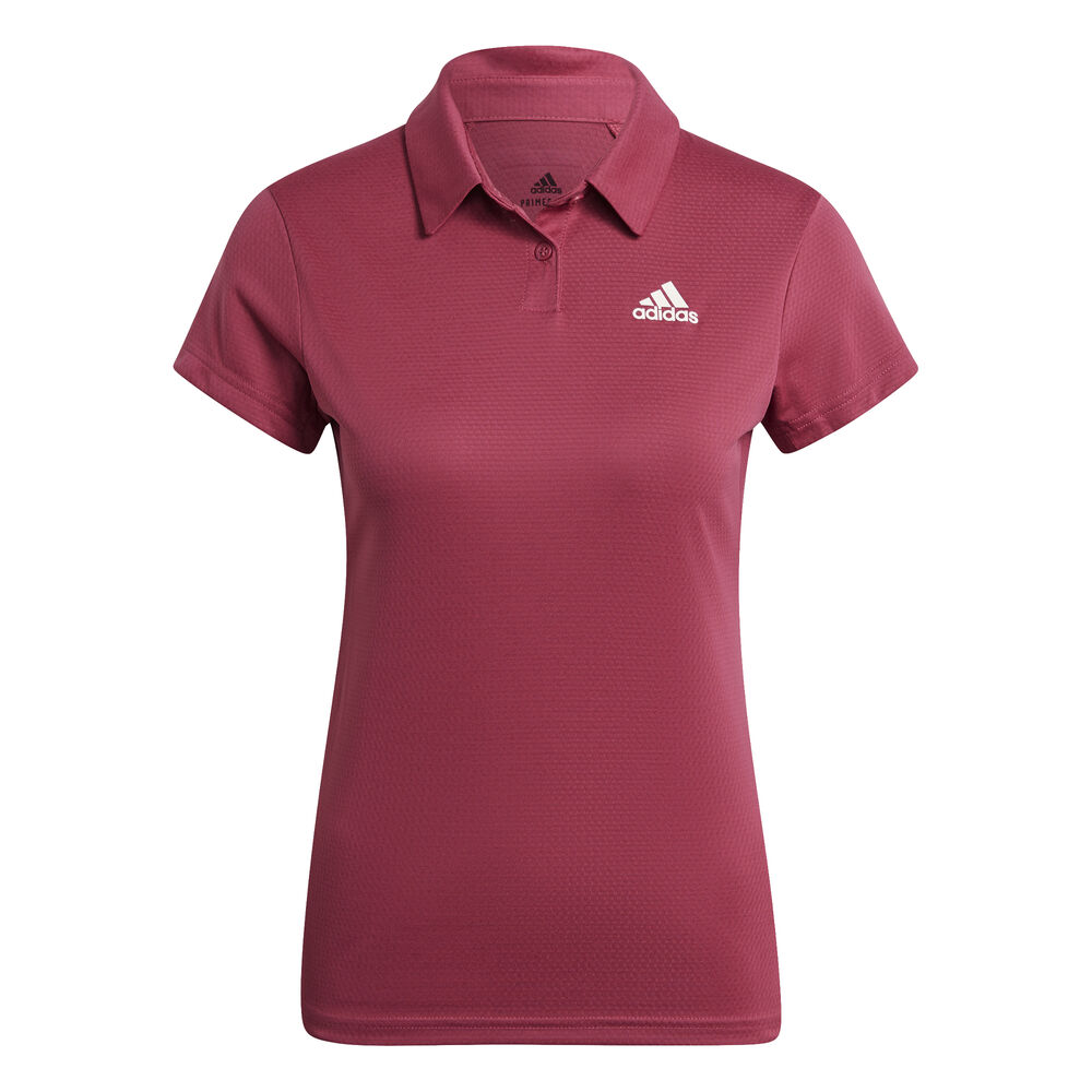 adidas HeatReady Polo Femmes - Berry, Blanc