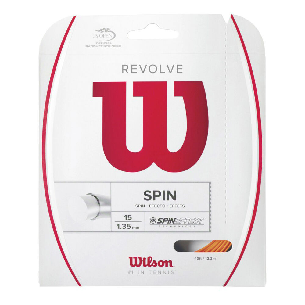 Wilson Revolve Cordage En Garniture 12,2m - Orange