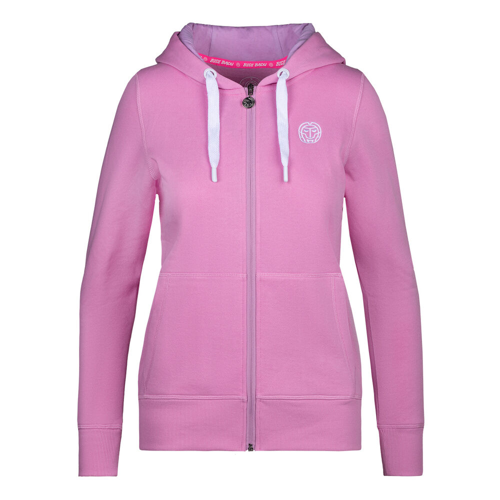 BIDI BADU Moana Basic Veste De Survêtement Femmes - Rosé, Blanc