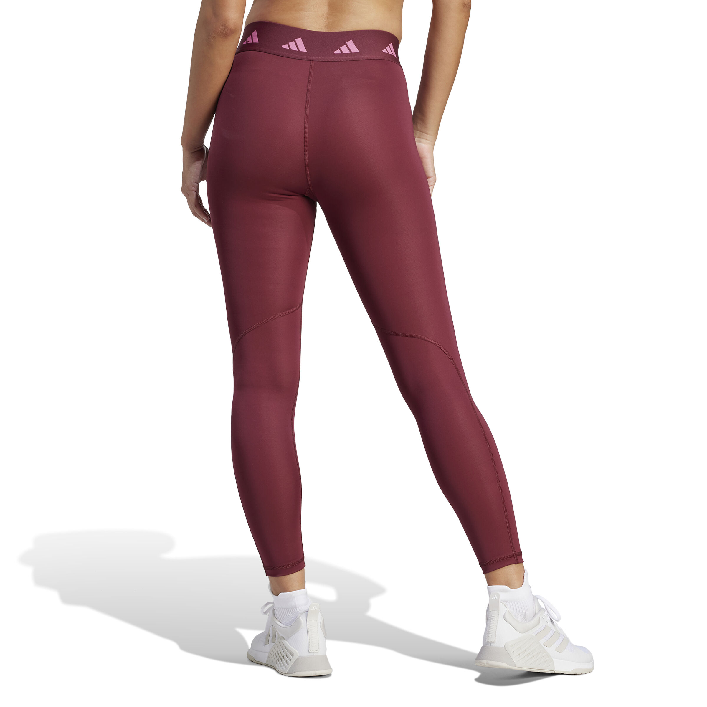 Maroon adidas tights discount