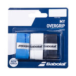 Surgrips Babolat Babolat My Overgrip Pack De 3-Noir,Blanc