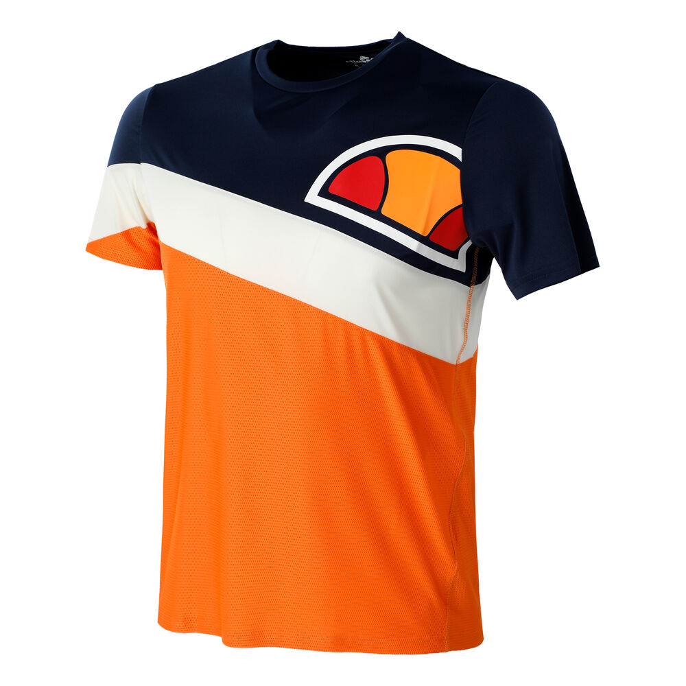 Ellesse Reventon T-shirt Hommes - Orange , Bleu Foncé