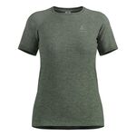 Vêtements Odlo Odlo Essential Seamless Maillot de course Femmes-vert olive