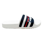 Chaussures Fila Fila Heritage Slides Tongs Hommes-Blanc,Bleu Foncé