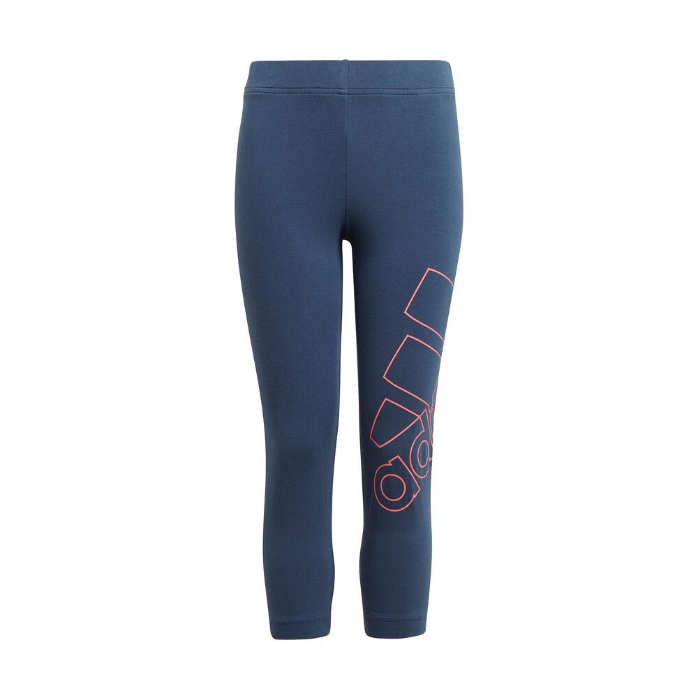 adidas Essentials Logo Graphics 7/8 Collant Tight Filles - Bleu Foncé , Rosé