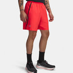 V&ecirc;tements Under Armour Under Armour Launch 7in  Short de running Hommes-rouge, noir