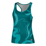 Vêtements Fila Fila Mila Débardeur Tank Top Femmes-Vert,Turquoise