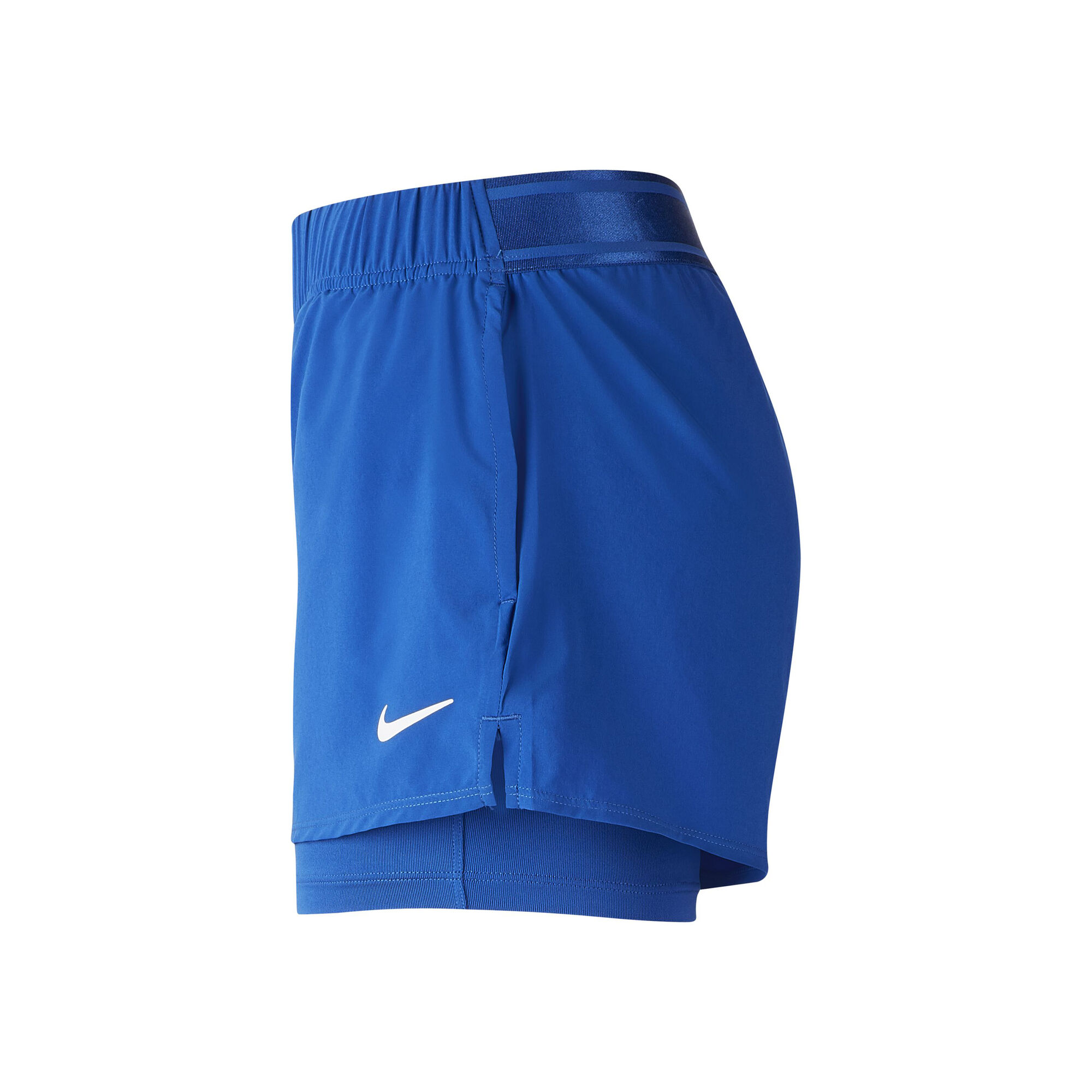 Buy Nike Court Flex Shorts Femmes Bleu Blanc online Tennis Point FR