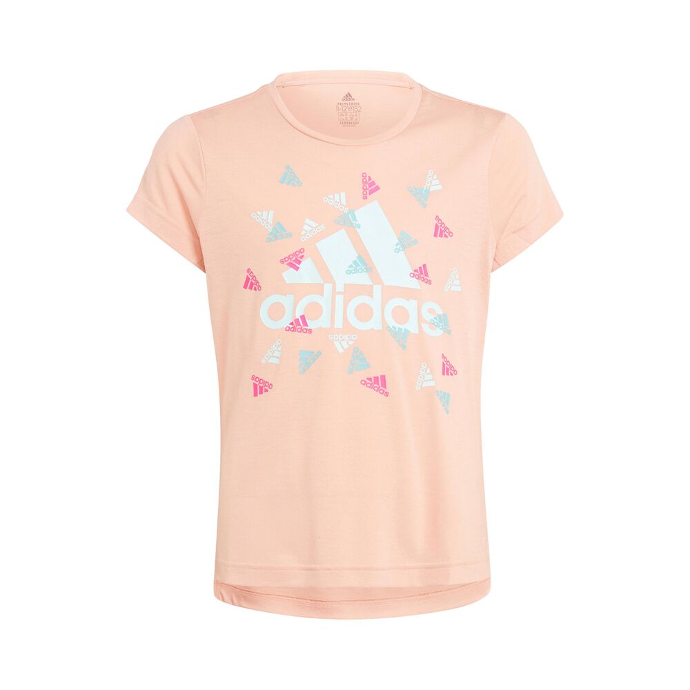 adidas UP2MV T-shirt Filles - Abricot, Multicouleur