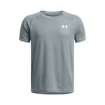 Vêtements De Tennis Under Armour Ua Tech Textured Ss-Blu