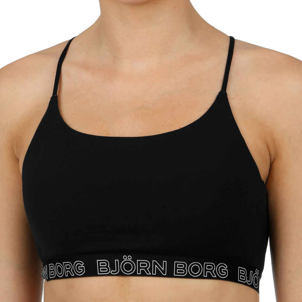 Björn Borg Sahara Soft Soutien-gorge Sport Femmes - Noir , Blanc