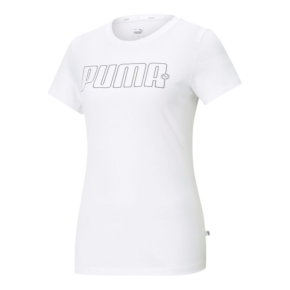 Puma Rebel Graphic T-shirt Femmes - Blanc , Noir