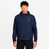 Miler Veste running Hommes - bleu fonc&eacute;, argent