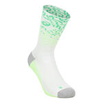 V&ecirc;tements ASICS ASICS Performance Run Crew Chaussettes de running Unisex-blanc, vert clair