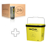 Balles De Tennis Tennis-Point Premium Tennisball 3er 24 Dosen im Umkarton plus Balleimer eckig