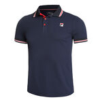 Vêtements De Tennis Fila Polo Button Piro Men