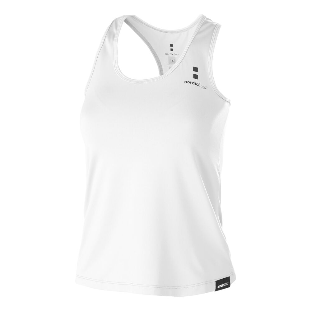 Nordicdots Classic Débardeur Tank Top Femmes - Blanc
