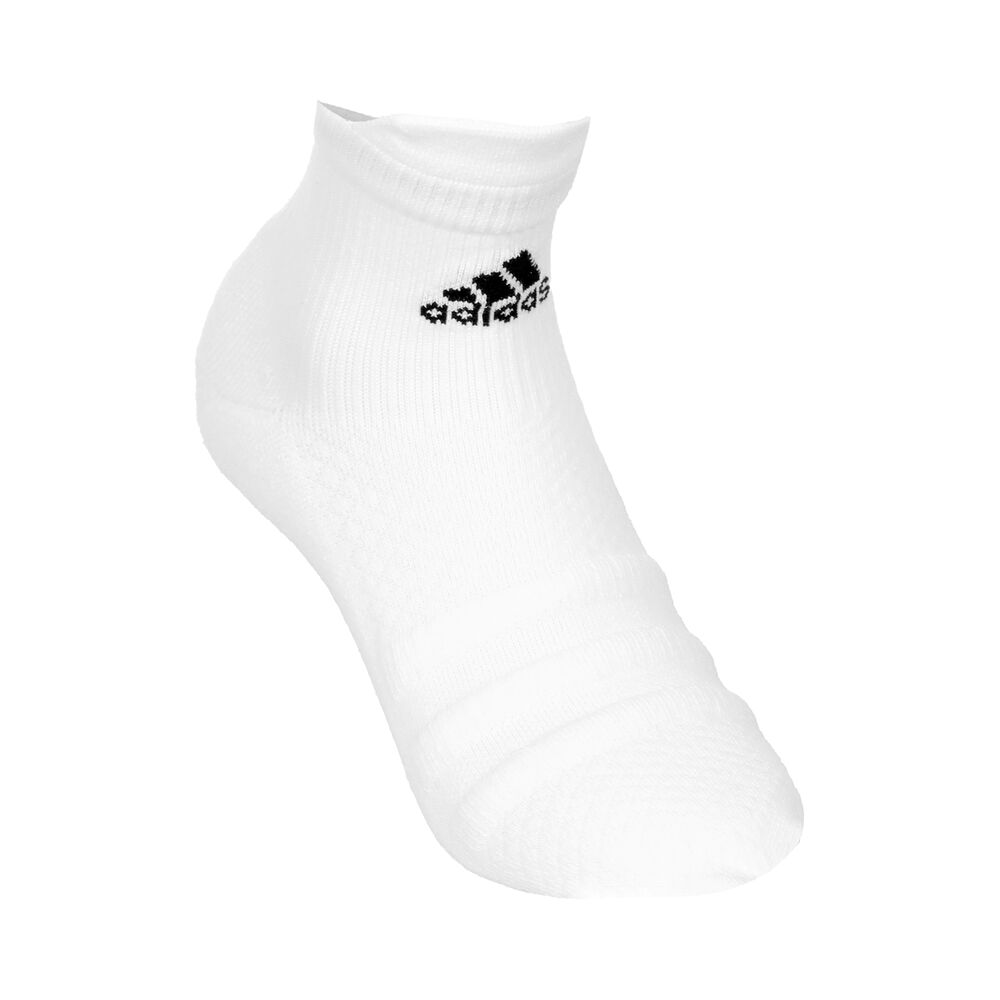adidas Alphaskin Ankle Low Cut Chaussettes De Sport - Blanc , Noir