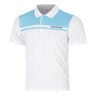 Riflesso Polo Hommes - blanc, bleu clair