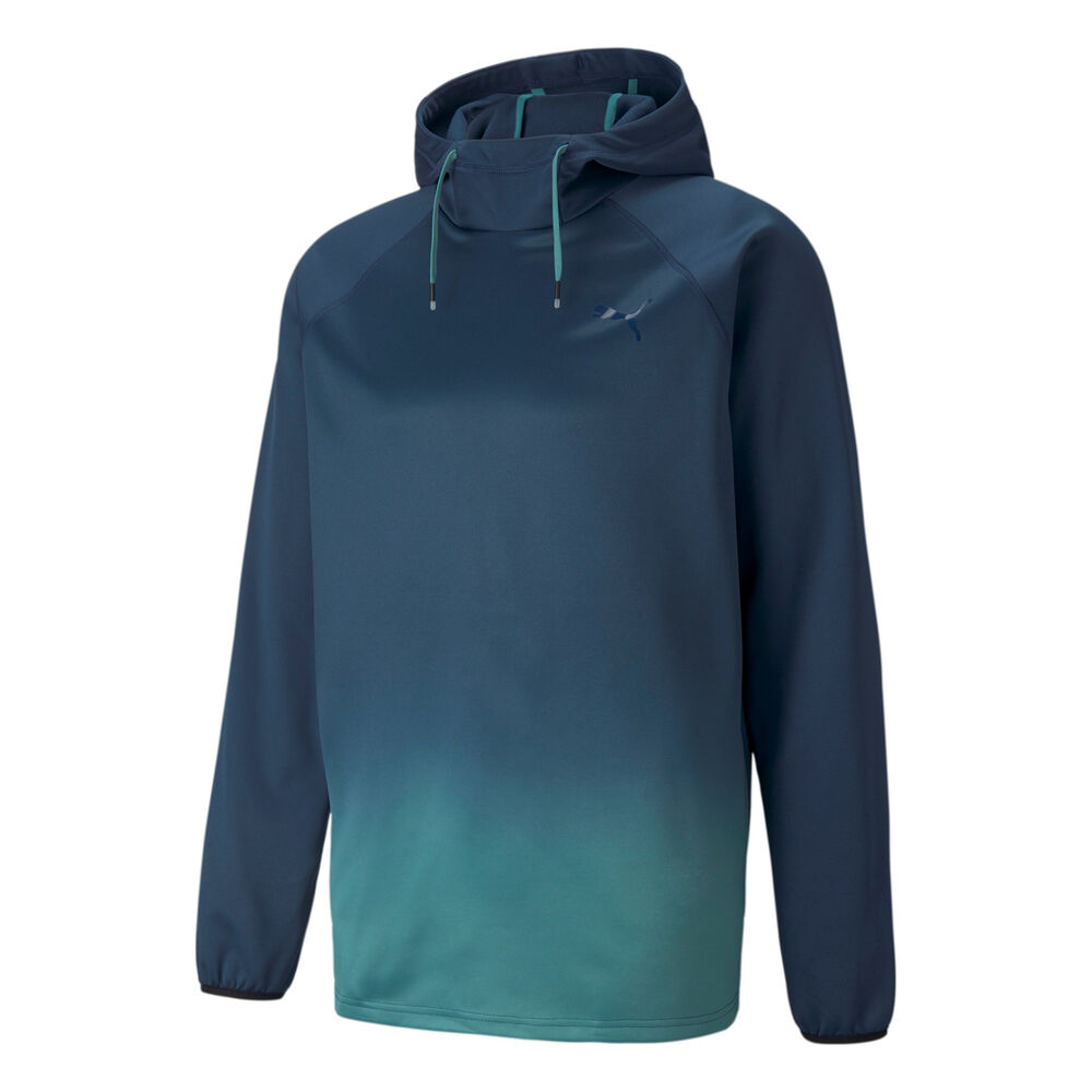Puma Fade PWR Sweat à Capuche Hommes - Bleu Foncé , Bleu Petrol
