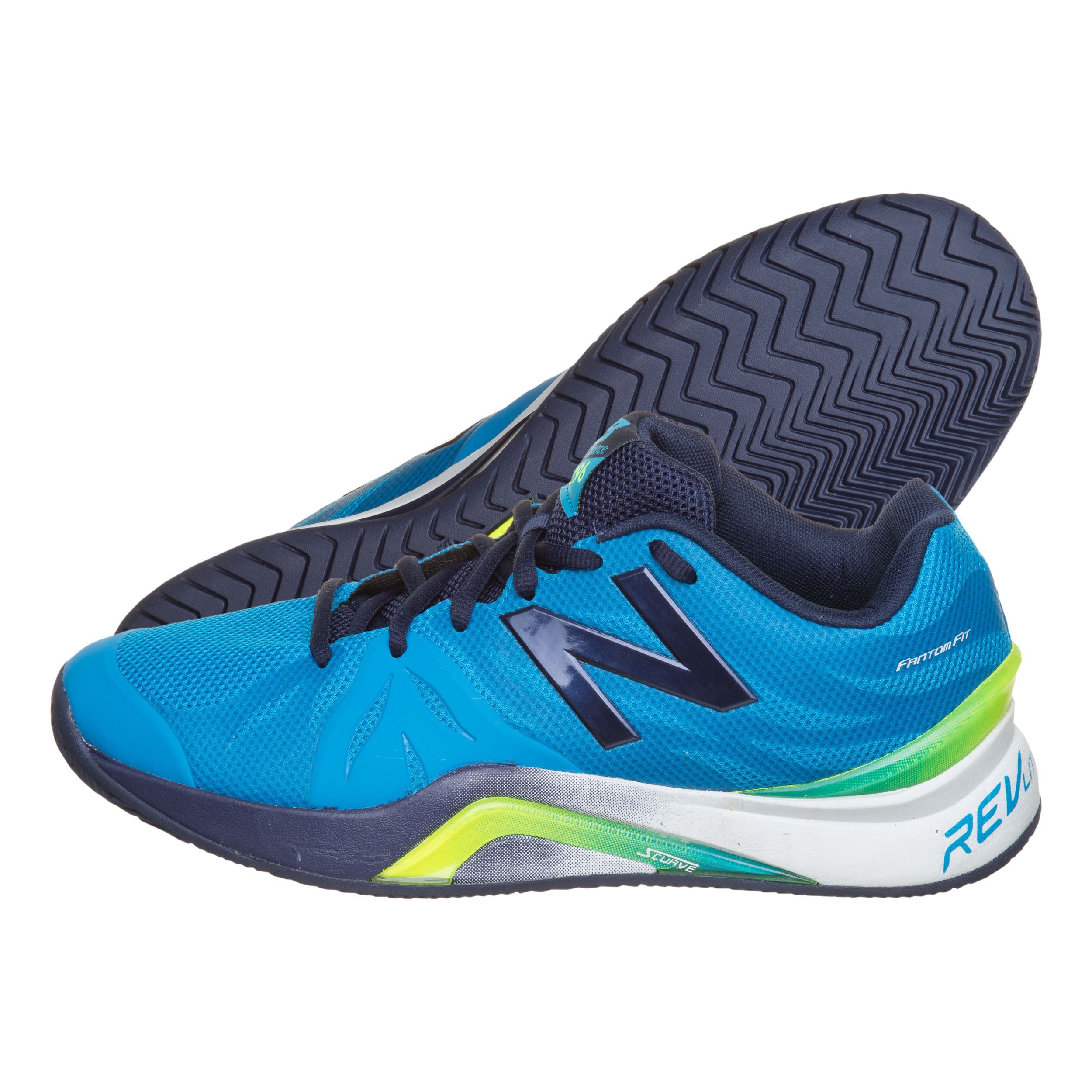 1296 V2 Chaussures Toutes Surfaces Hommes Bleu Bleu Fonce
