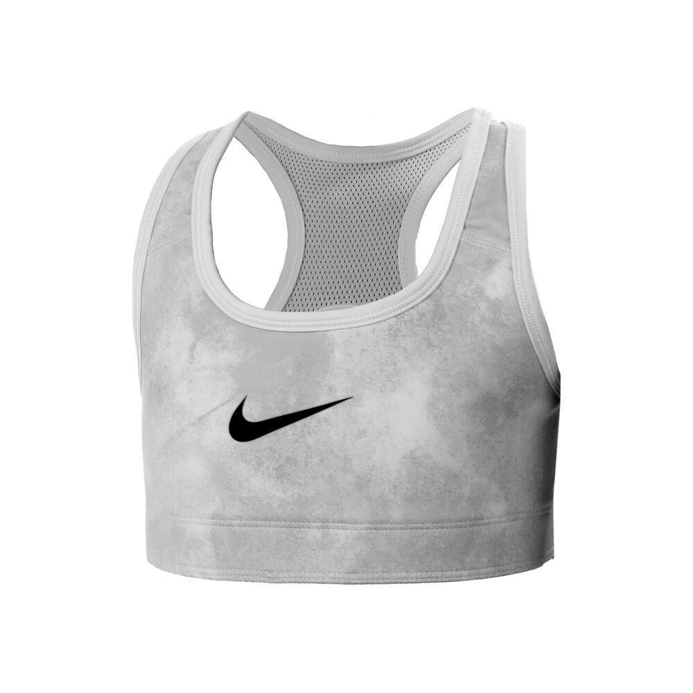 Nike Swoosh Soutien-gorge Sport Filles - Gris Clair
