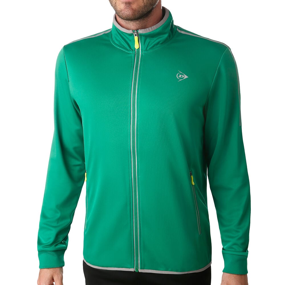 Dunlop Knitted Veste De Survêtement Hommes - Vert , Blanc