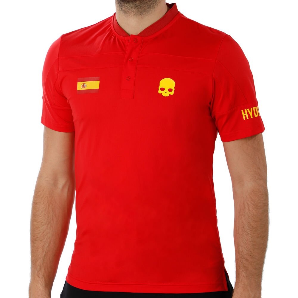 Hydrogen Nation Cup Spanien Tech Serafino T-shirt Hommes - Rouge , Jaune