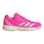 Chaussures de tennis adidas adidas Courtflash Chaussures toutes surfaces Enfants-pink: argent