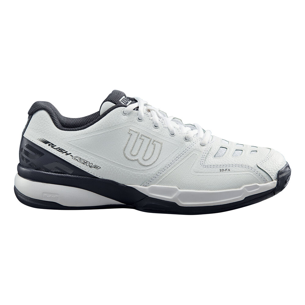 Wilson Rush Comp LTR Chaussures Toutes Surfaces Hommes - Blanc , Noir